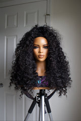 Custom Flip Over Wig | Raw Indian Curly