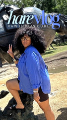 Raw Indian Curly Bang Wig | NO LACE