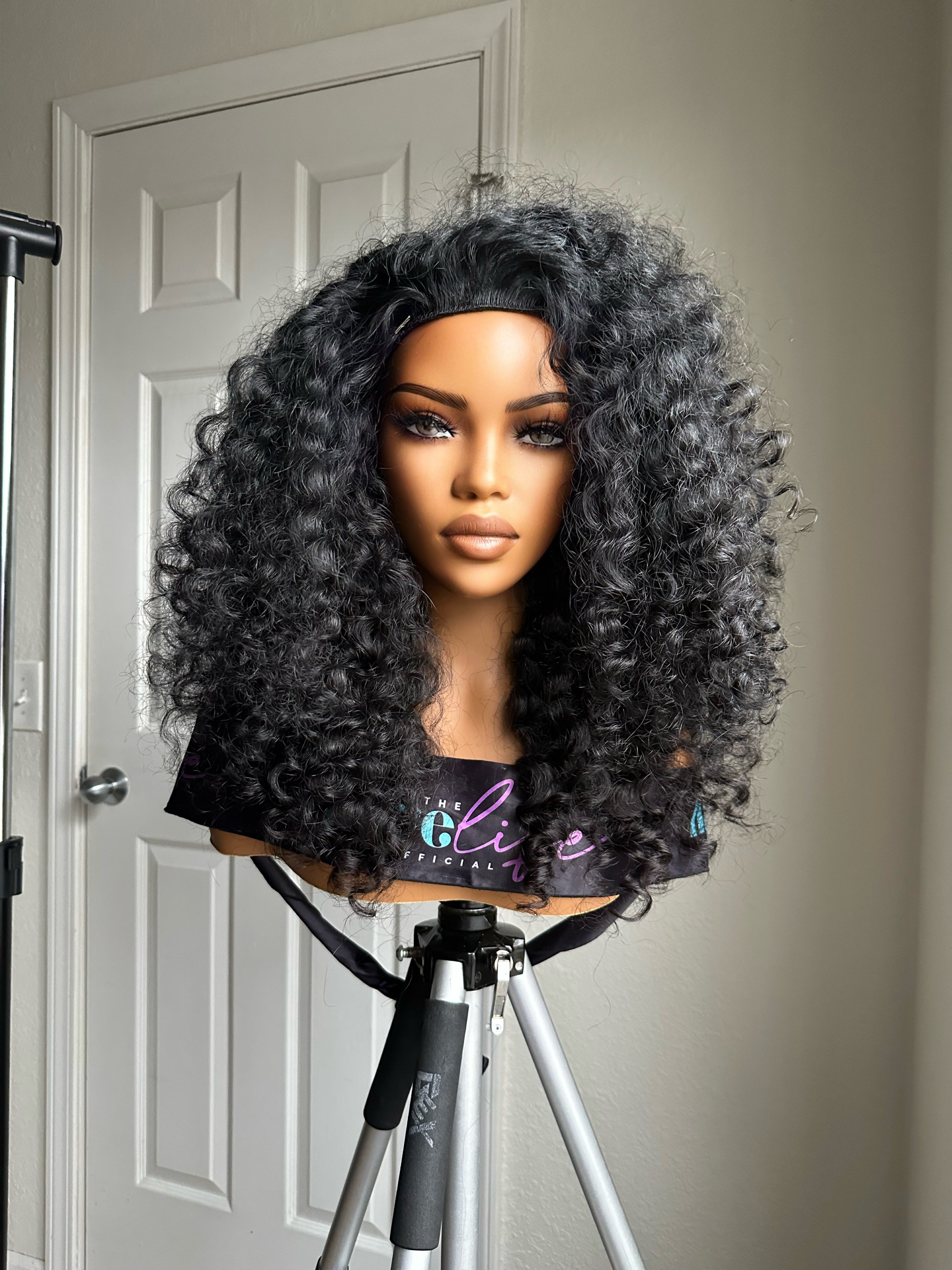 Custom Flip Over Wig | Raw Indian Curly – The Hare Life Official
