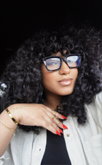 Raw Indian Curly Bang Wig | NO LACE
