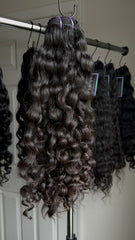Raw Indian Curly Bundles