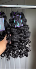 Raw Indian Curly Bundles