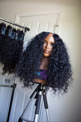 Custom U-Part Wig | Raw Indian Curly