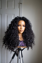 Custom Flip Over Wig | Raw Indian Curly